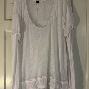 Free People Magic White Tee